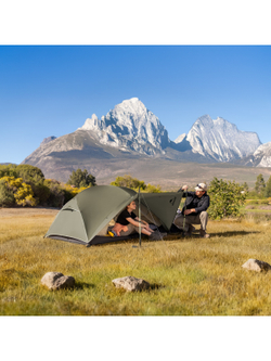Палатка Naturehike Mongar PRO 2-местная, алюминиевый каркас, коричневая