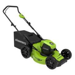 Аккумуляторная газонокосилка Greenworks GD40LM46HPk4