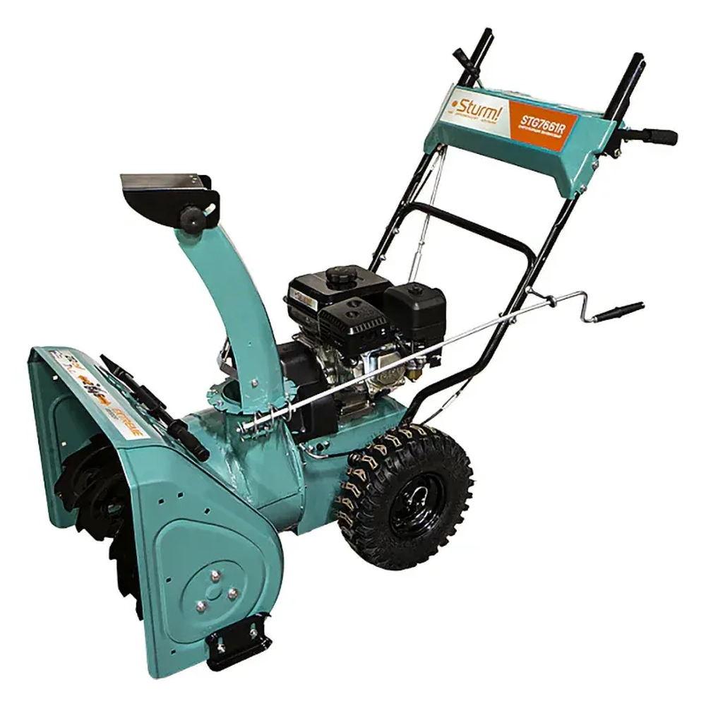 Sturm! STG7661R бензиновый снегоуборщик 7 л.с. ковш 61 см, выброс 12 м, 6 вперед/2 назад