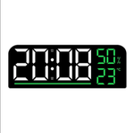 Часы-будильник настольно-настенные GH8027 White&Green