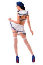 Сексуальный матрос SM (42-44) (Цвет: белый с синим)