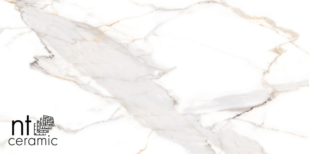 Керамогранит Calacatta Light Grey NTT9121P 600*1200мм полированная