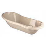 Ванна с клапаном упакет 5шт. бежевая (Пластишка)