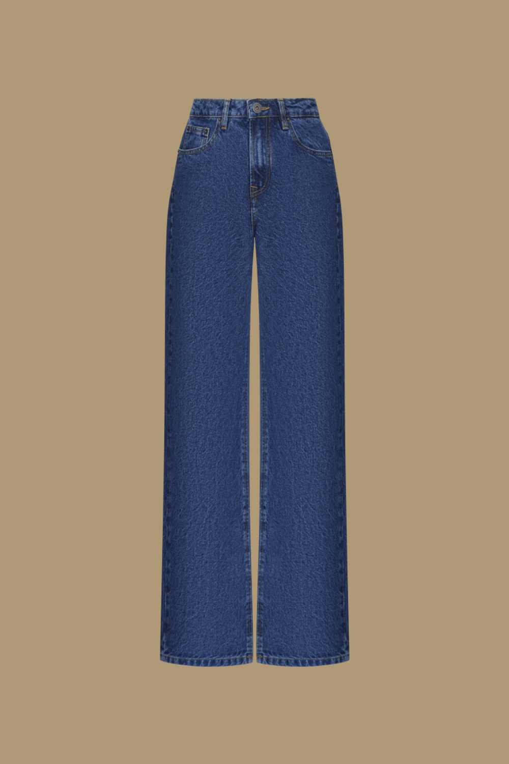 Джинсы женские прямые STRAIGHT dark blue / Miracle Apparel