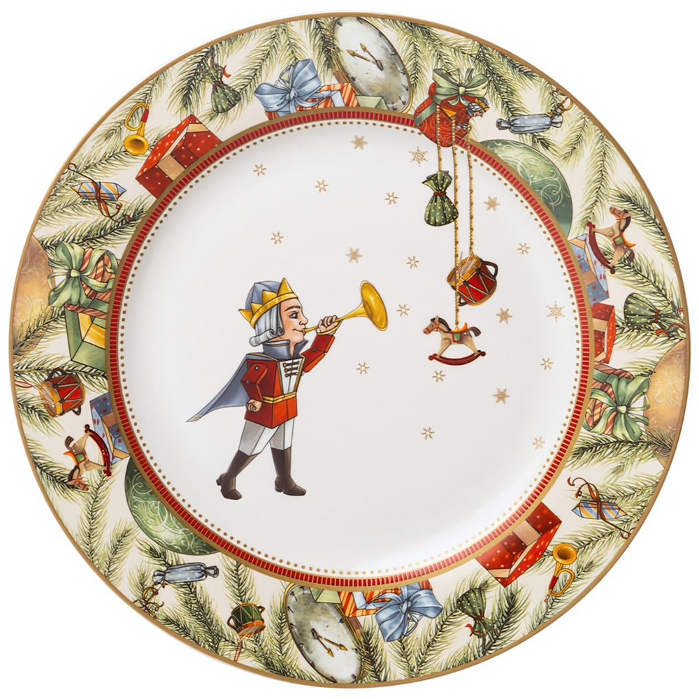 Тарелка закусочная 20,5см «Щелкунчик»
