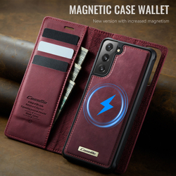 Чехол-кошелек CaseMe 2 in 1 MagSafe Samsung Galaxy S21 FE
