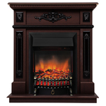 Каминокомплект Real Flame Lilian DN с очагом Fobos Lux Black RC