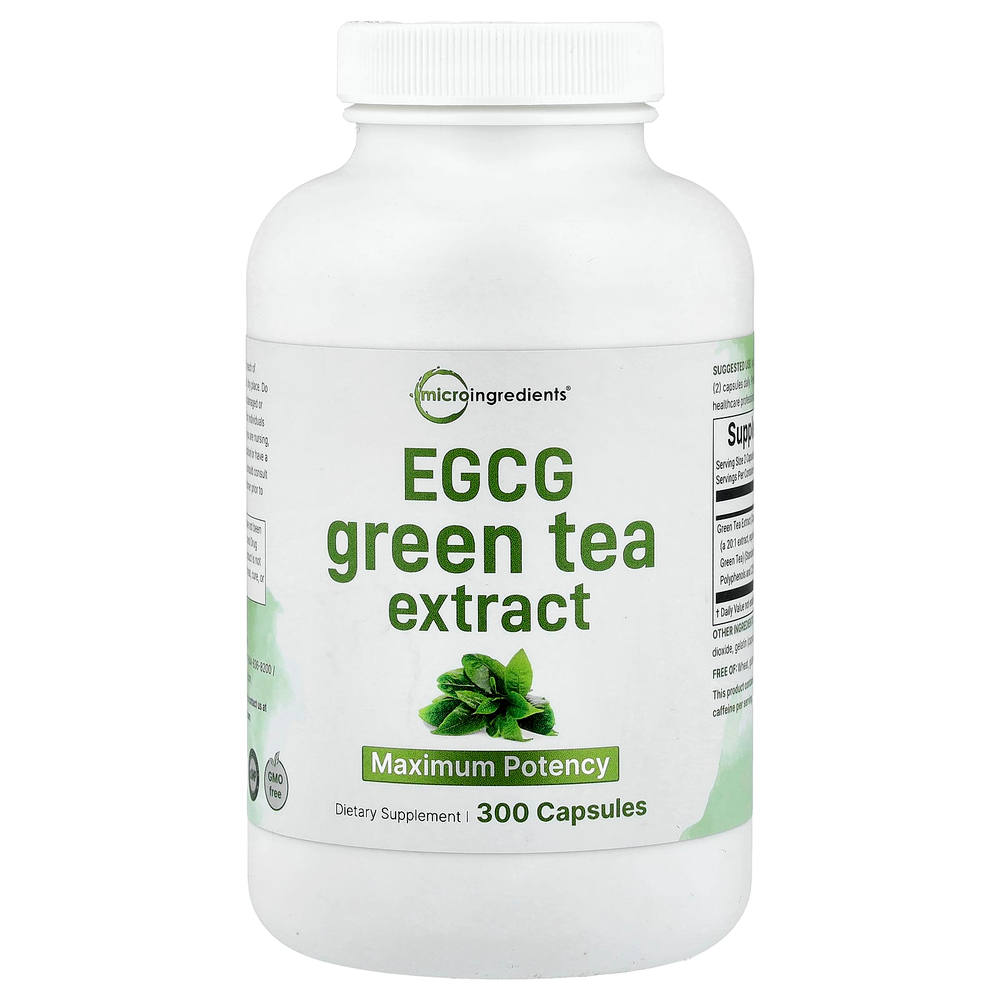 Micro Ingredients, EGCG, экстракт зеленого чая, 300 капсул (225 мг в 1 капсуле)
