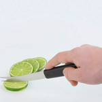 Нож барный;сталь нерж.,полиамид;,L=221/111,B=21мм;серебрист.,черный (Цвет: серебристый)