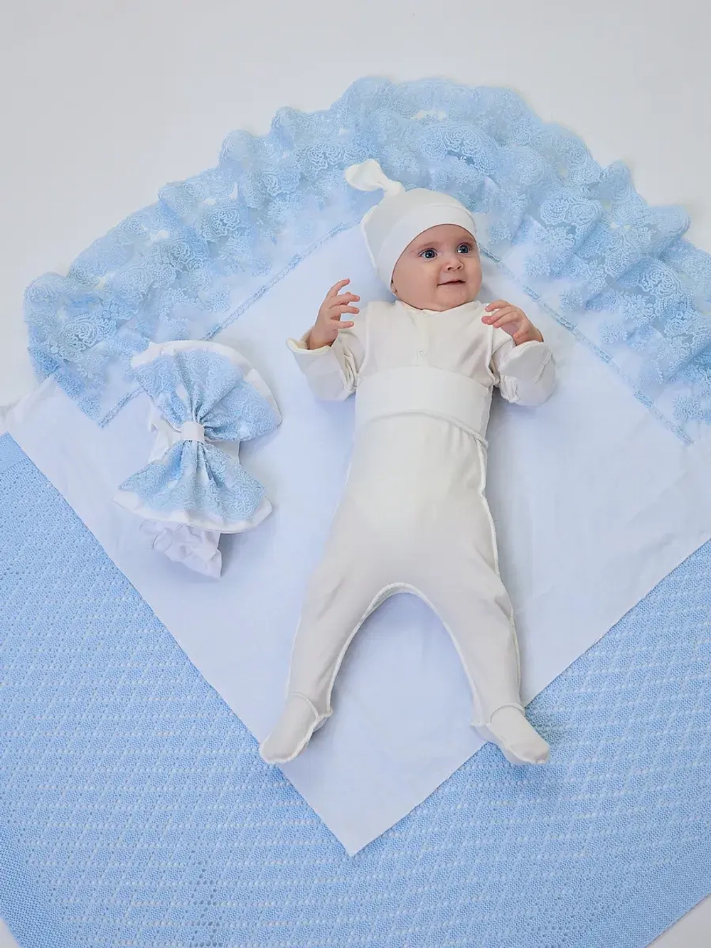 Конверт на выписку для новорожденных летний