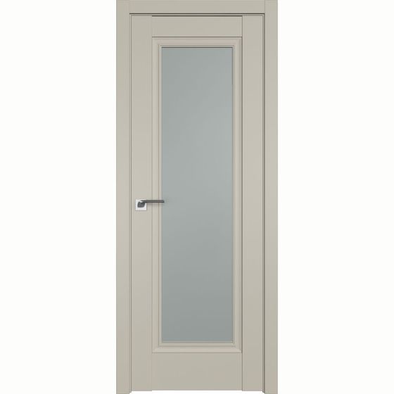 Фото межкомнатной двери unilack Profil Doors 2.35U шеллгрей стекло матовое