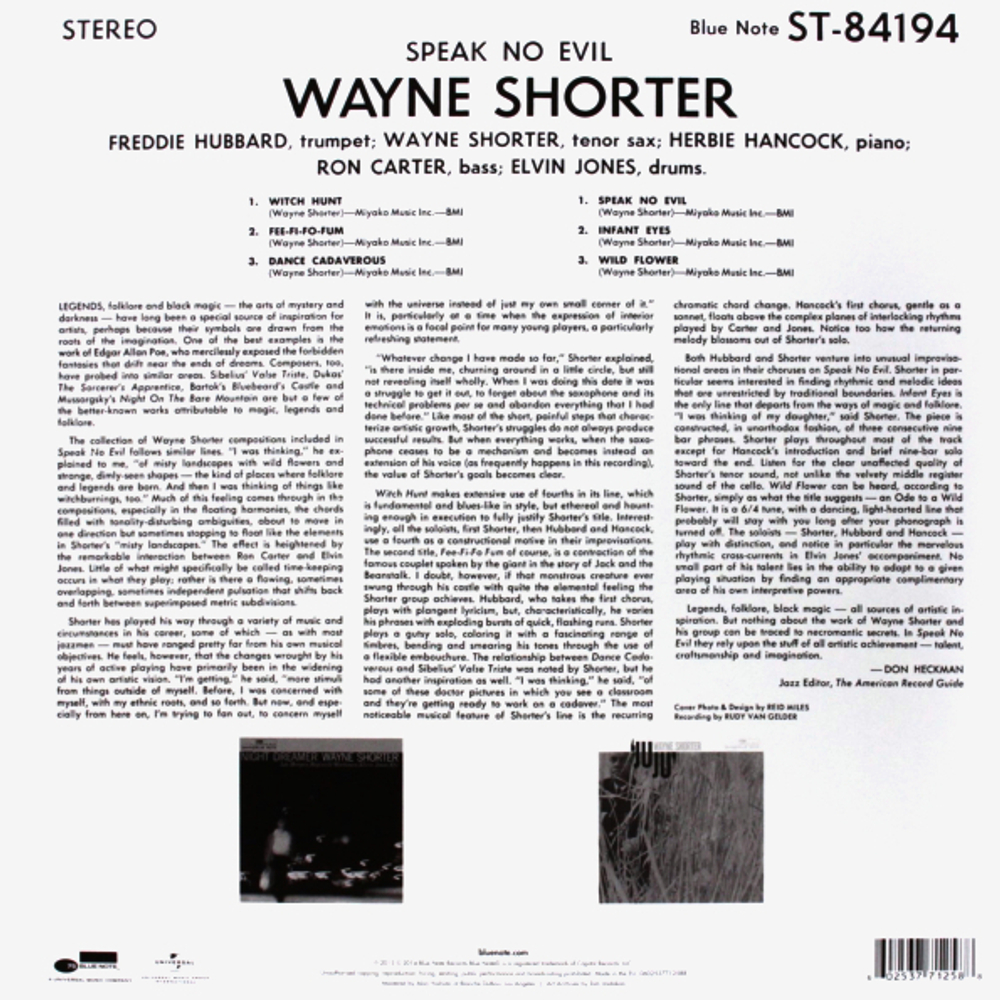 Wayne Shorter / Speak No Evil (LP)