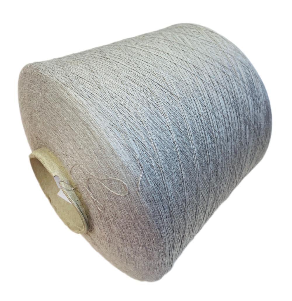 Пряжа на бобине (италия) 85% хлопок 15% кашемир 100г-1650м 200г