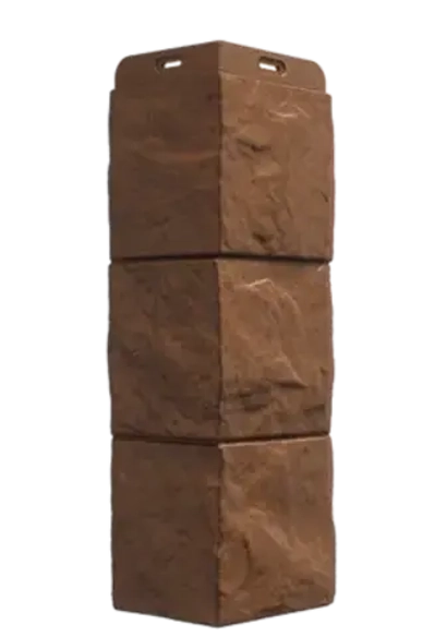 Угол наружный для фасадных панелей Fels, Ржаной