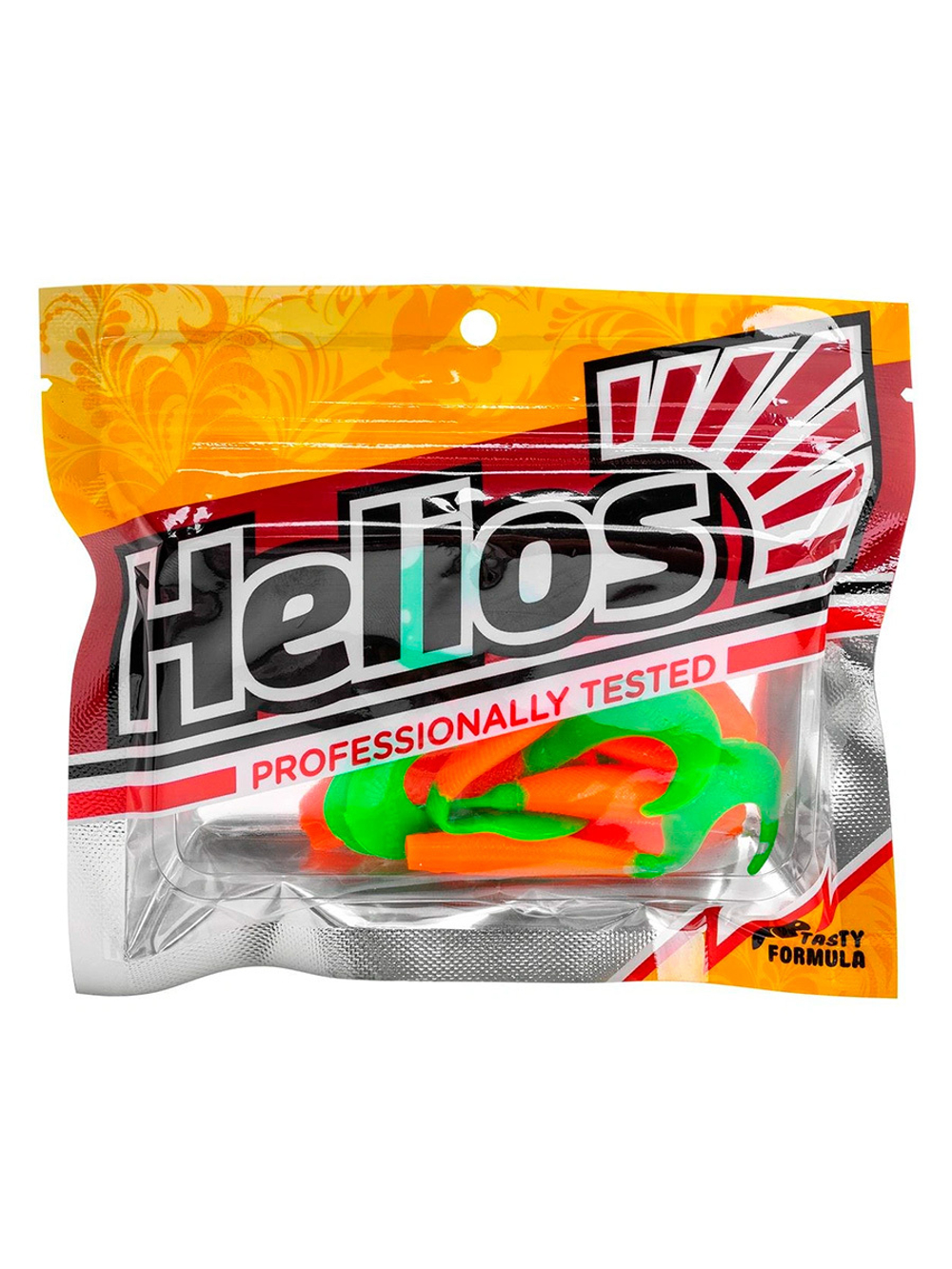 Твистер несъедобный Helios Hybrid 2,75"/7,0 см Fio LT 30шт. (HS-13-039-N-30)