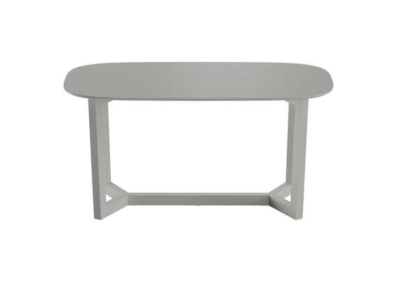 Стол обеденный Cross 2 160*85 см (светло-серый)