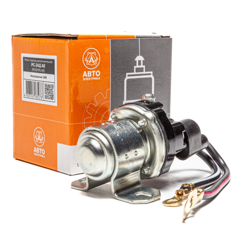 РС-24Д AE Реле стартера дополнительное плавного включения (для стартера 5404.3708, 5404.3708-10, 540