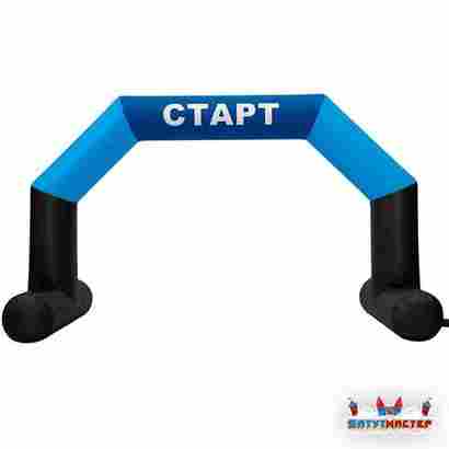 Надувная арка старт-финиш «Пульс», 6×2×4 м