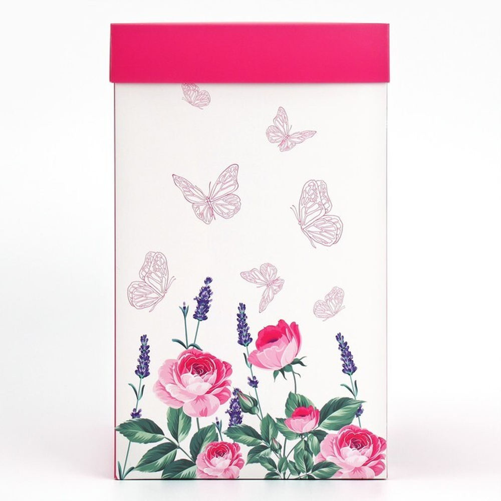 Коробка складная с 3D эффектом «Самой прекрасной», 18 х 14 х 23 см