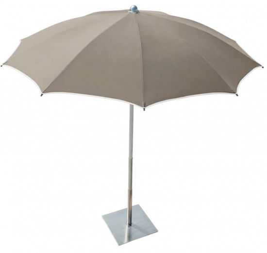 Зонт пляжный профессиональный Ø2.4 м Cezanne цвет тортора