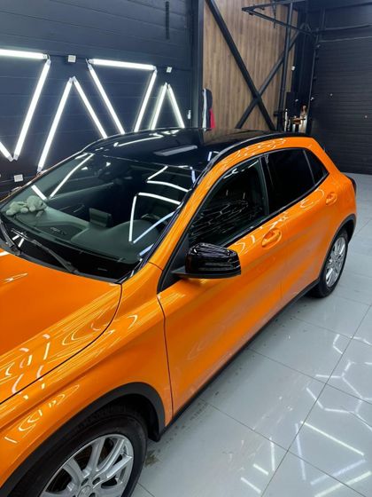 Carbins Color PPF Racing Orange CP 04 оранжевая цветная полиуретановая защитная антигравийная пленка
