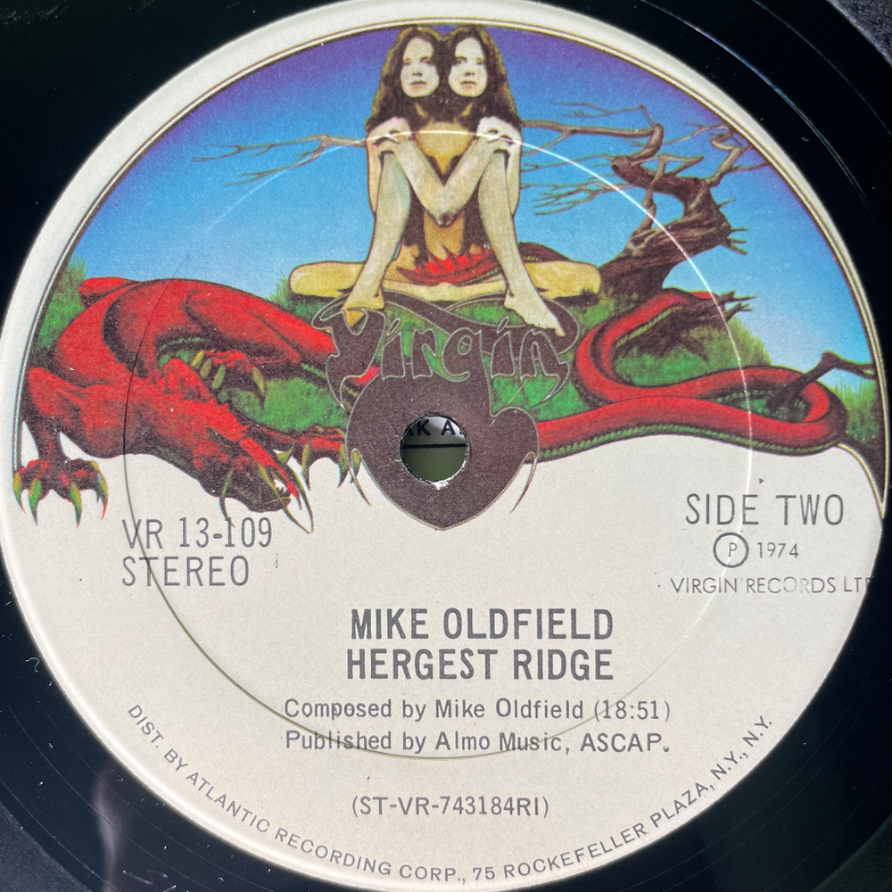 Mike Oldfield ‎– Hergest Ridge (США 1974г.)
