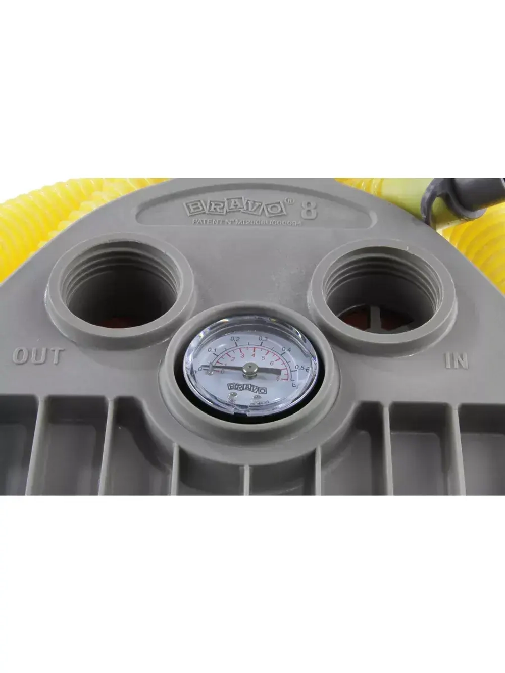 Насос для лодки ножной BRAVO 8M (6.5 L max 300mbar) с манометром 6090018