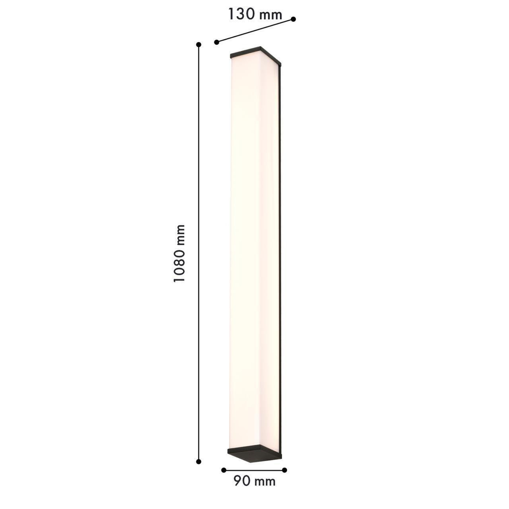 Уличный настенный светодиодный светильник Favourite Paolo 4395-2W
