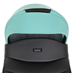 Детская коляска Tutis Novo Reflective 3 в 1 1142236 Кожа Antracite Metalic/Mint