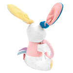 85051 Игрушка для собак Заяц с кольцом 17 см, серия PLUSH FRIENDZ, GiGwi