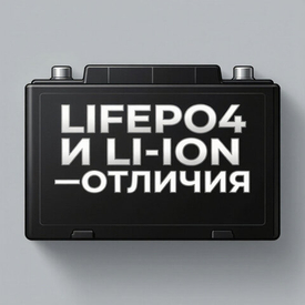 LiFePO₄ и Li‑ion —отличия