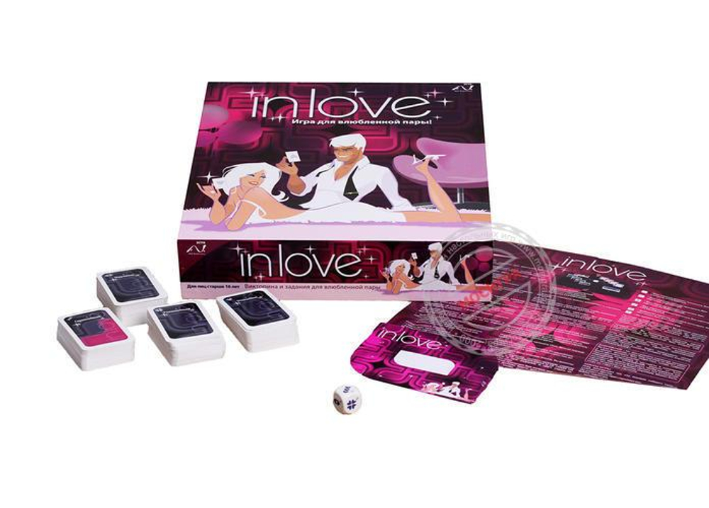 Настольная игра для влюблённых IN LOVE