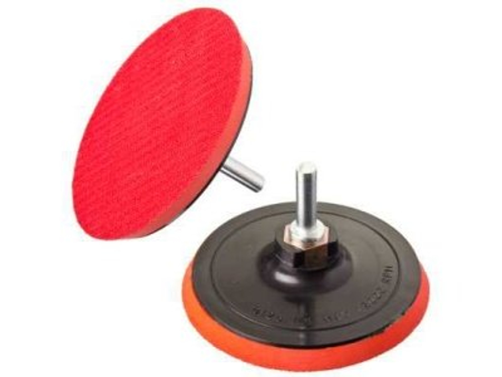 Диск шлифовальный с переходником 125мм с липучкой (100шт/кор)