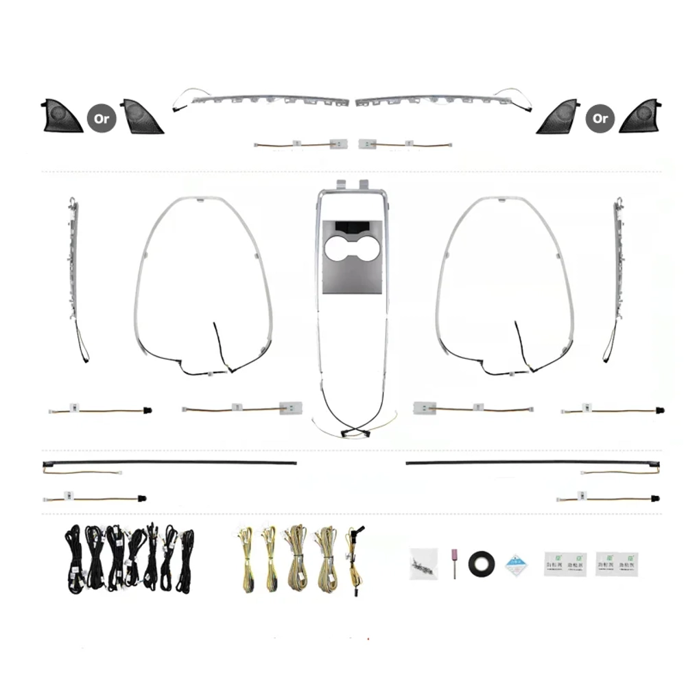 RGB-подсветка салона для Tesla Model 3 Тесла