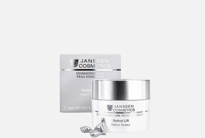 JANSSEN COSMETICS Капсулы с ретинолом для разглаживания морщин , 30 шт.| Retinol Lift