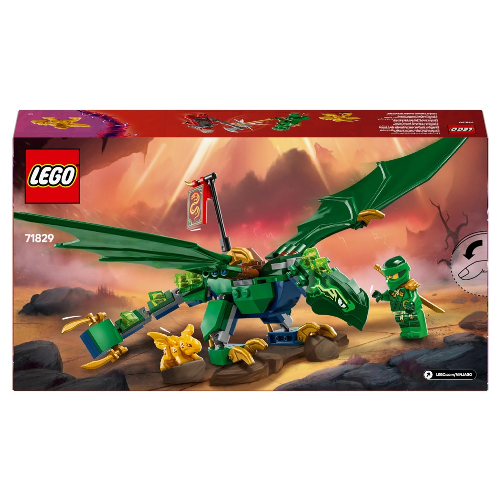 Конструктор LEGO Ninjago 71829 Зелёный лесной дракон Ллойда — фото 4