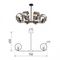 Потолочная люстра Rivoli Eurydice 3133-308 Б0054989