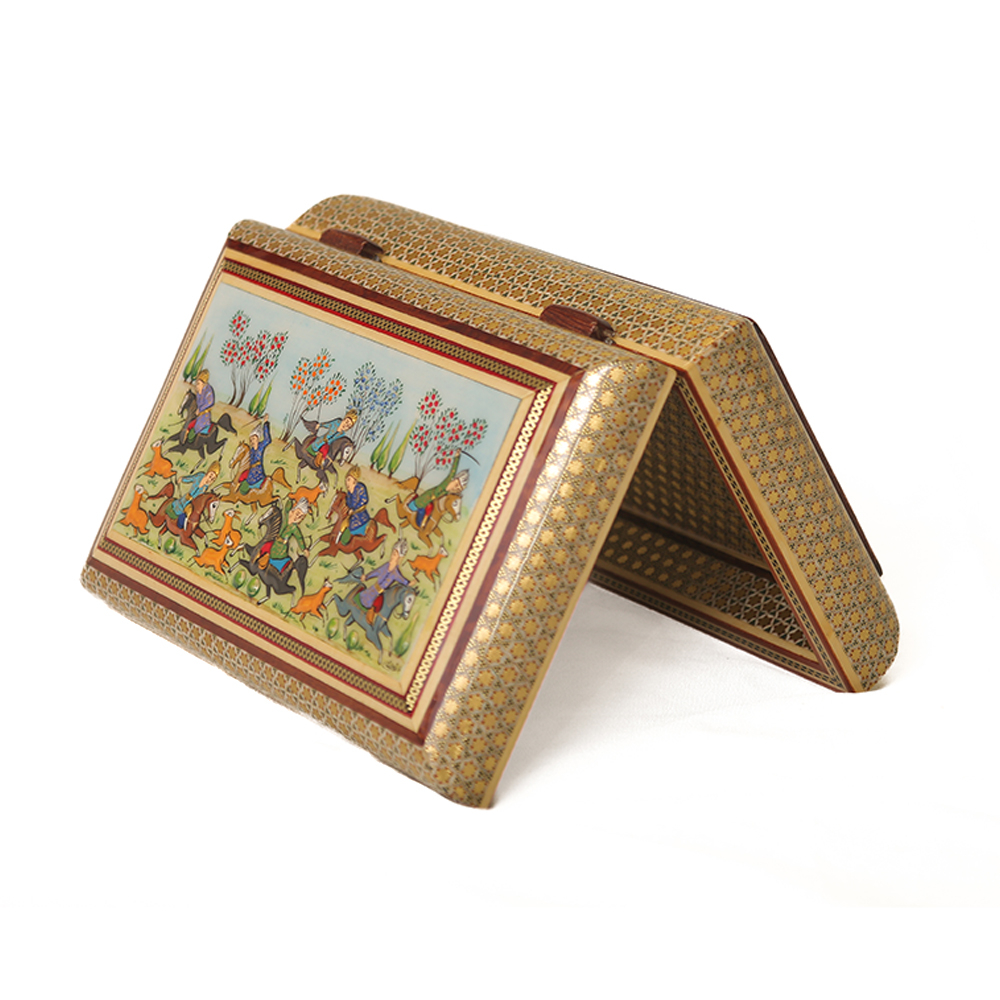 Шкатулка Хатамкари премиум 250320262 Иран