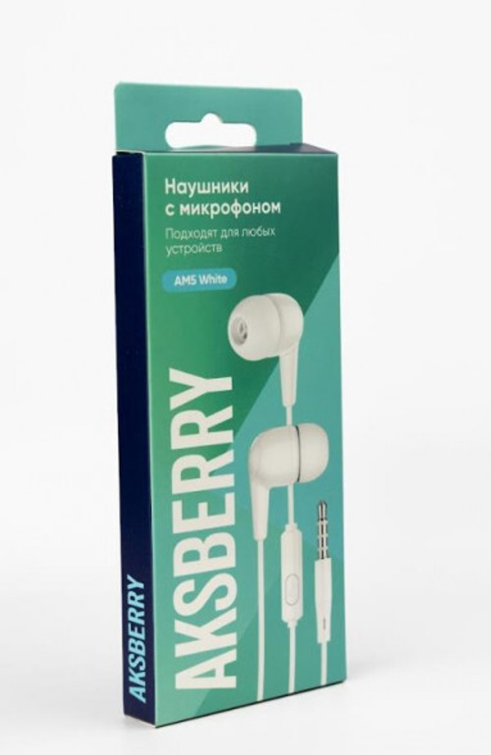 наушники Aksberry AM5 бел.