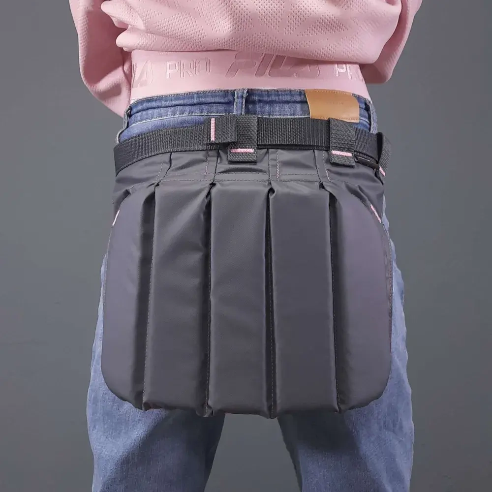 Эргономичная туристическая сидушка пятиточечник