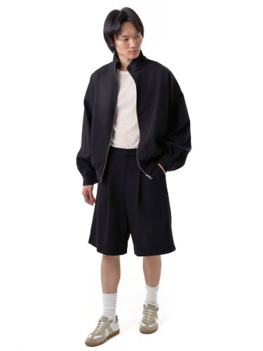 Черная куртка-ветровка на молнии Votus