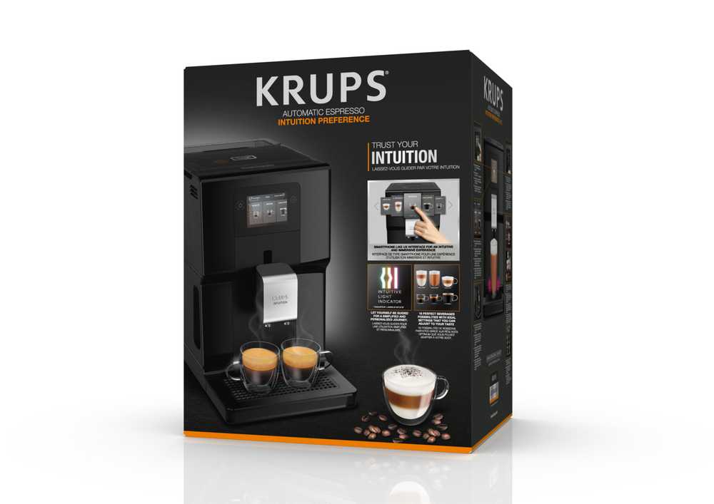 Автоматическая кофемашина Krups Intuition Preference EA873810