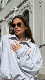 Костюм "Эссенция" серый меланж