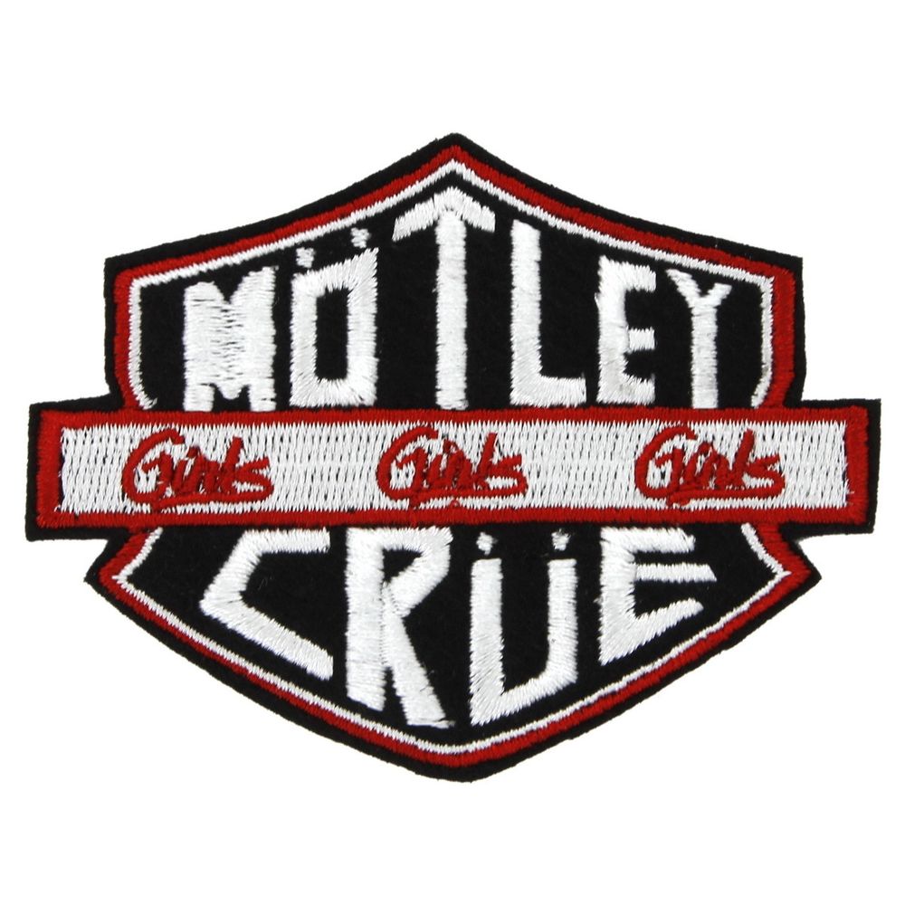 Нашивка с вышивкой группы Motley Crue