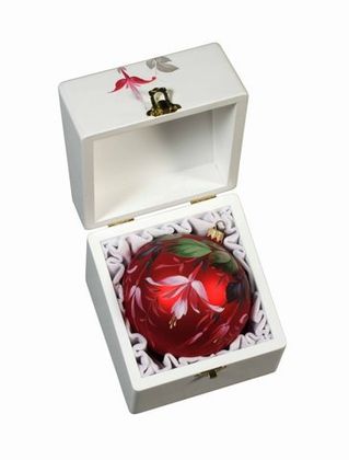 Christmas ball in wooden gift box SH01D251018011