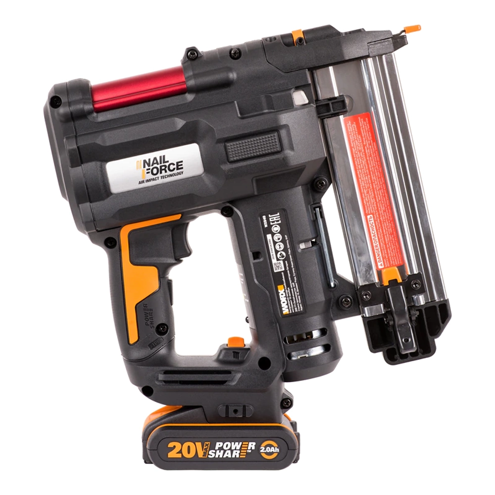 WORX WX840 аккумуляторный гвозде-скобозабиватель (1 x 2 Ач, ЗУ)