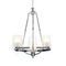 Подвесная люстра Lumina Deco Santini LDP 1220-4 CHR+WT