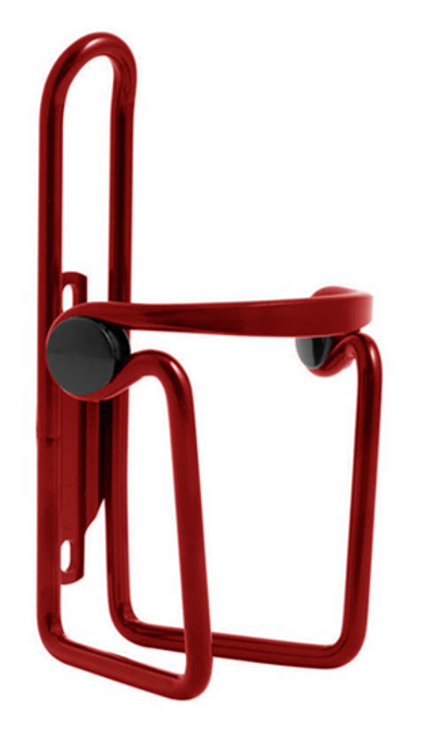 Держатель фляги алюм., с "глазами", красный, трубка 5мм.