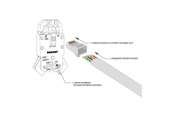 Джек вилка PROCONNECT RJ-45 8P8C CAT 5e 100 шт 05-1021-3