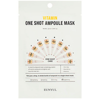 Освежающая тканевая маска для лица с Витаминами Eunyul Vitamin One Shot Ampoule Mask 5шт